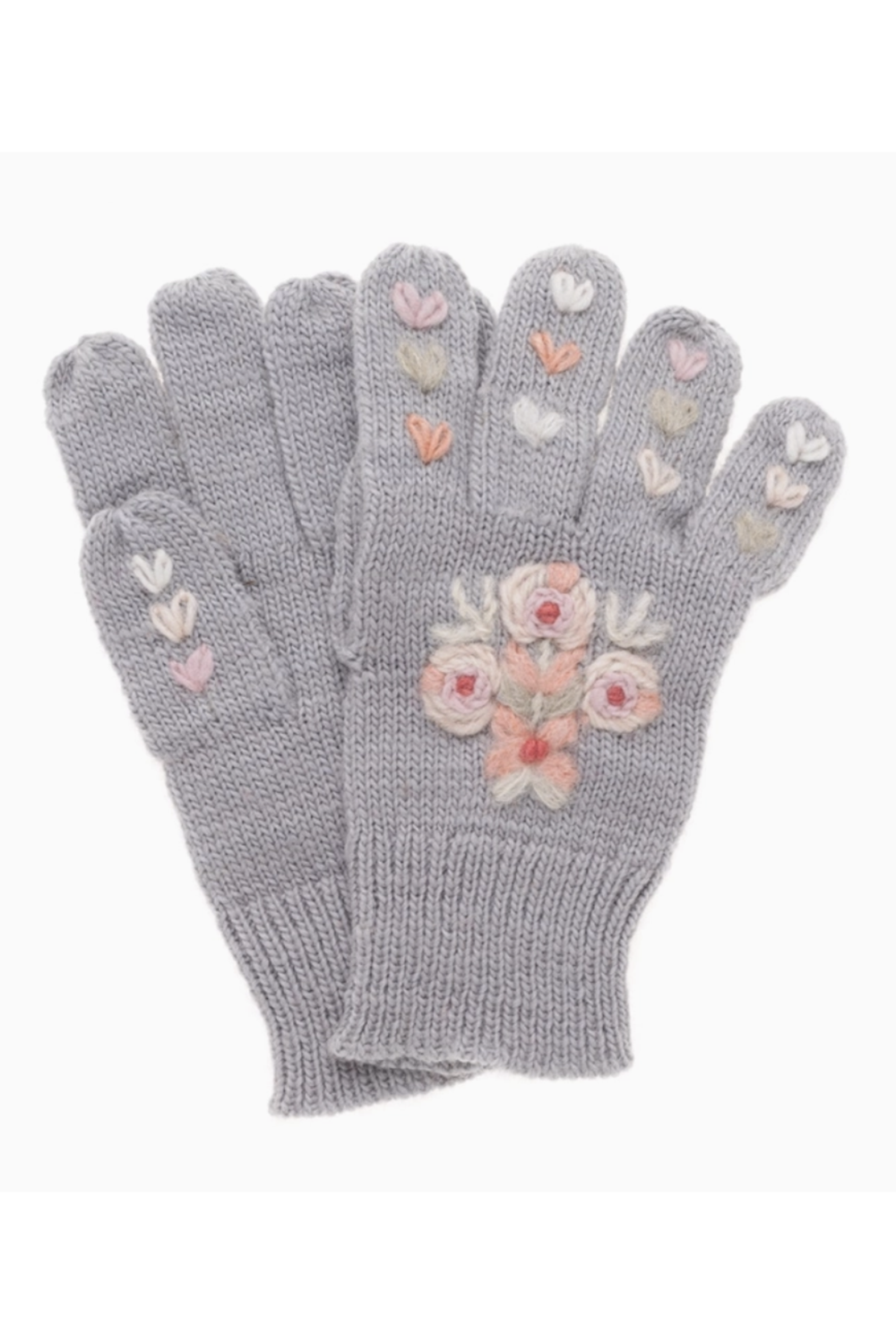 Edith Gloves - Grey