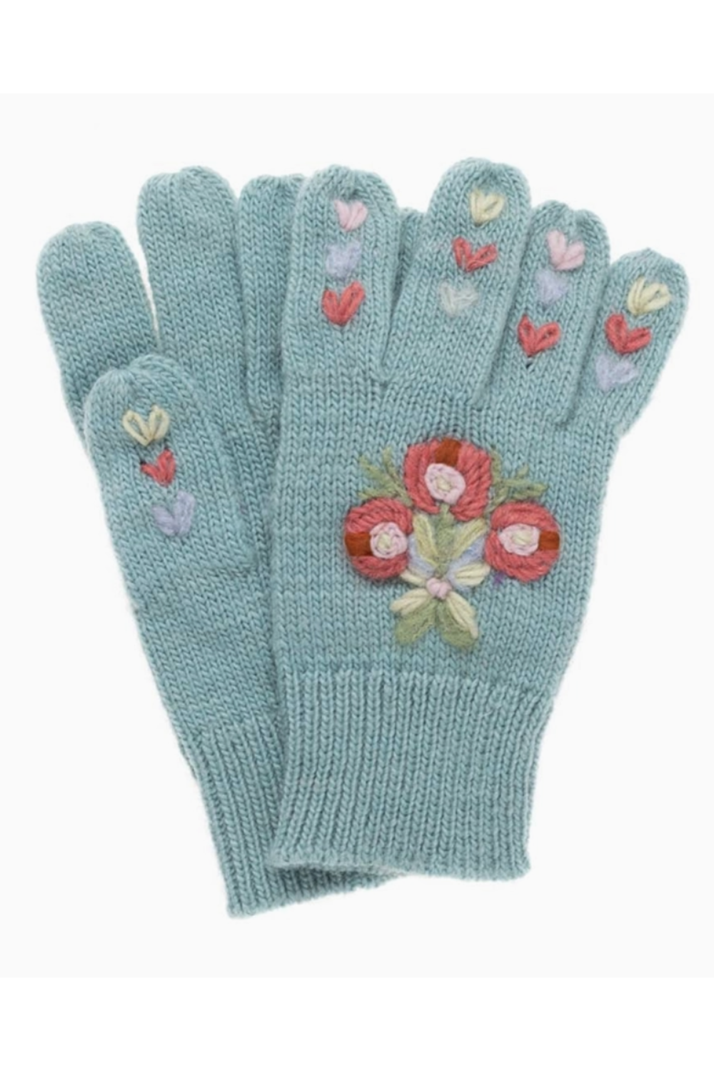 Edith Gloves - Turquoise