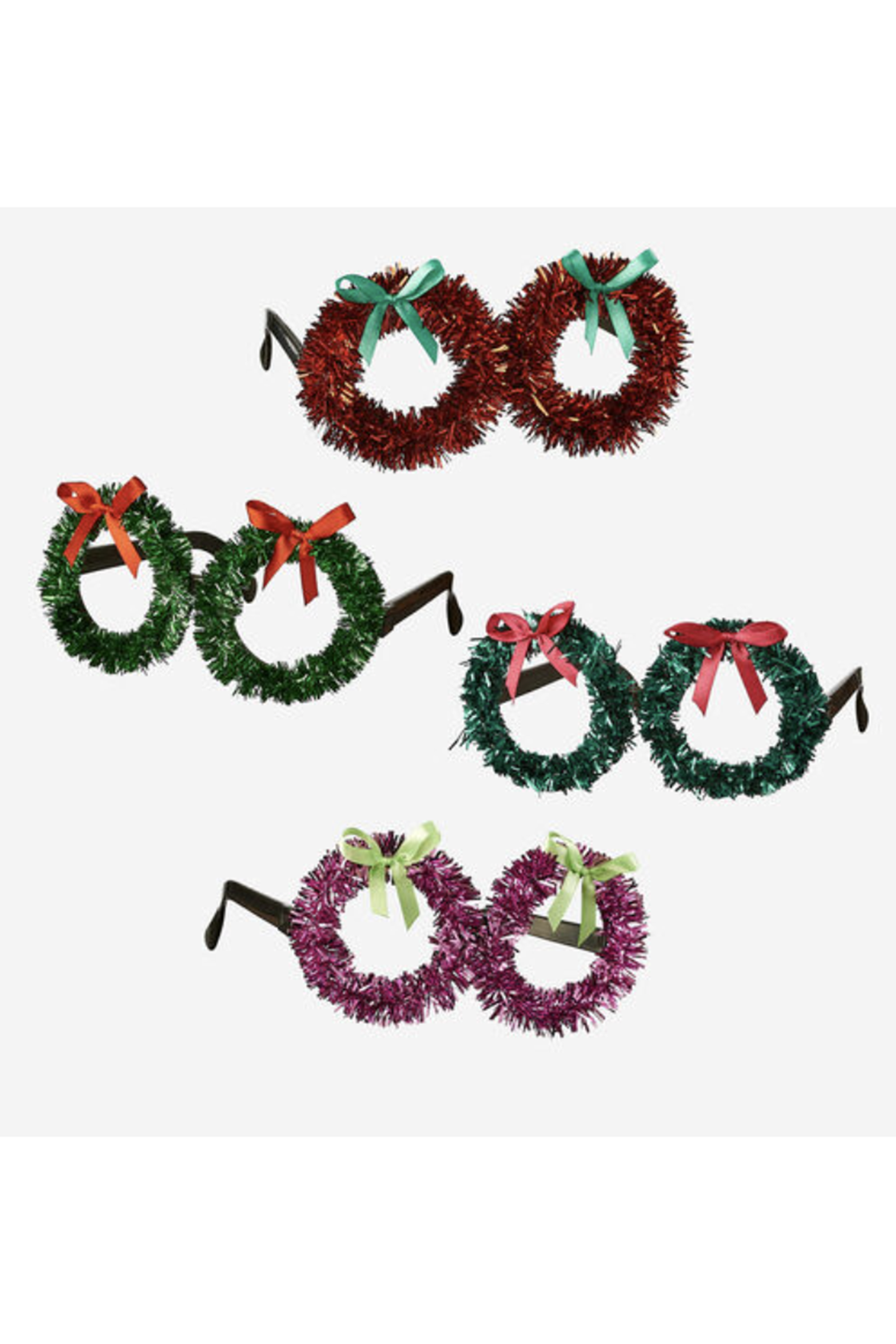 Whimsical Wreath Glasses