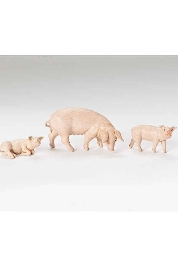 Nativity Manger Figures - Pig Family