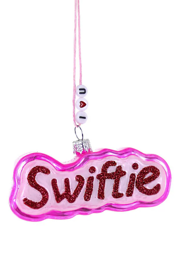 Glass Ornament - Swifte Script