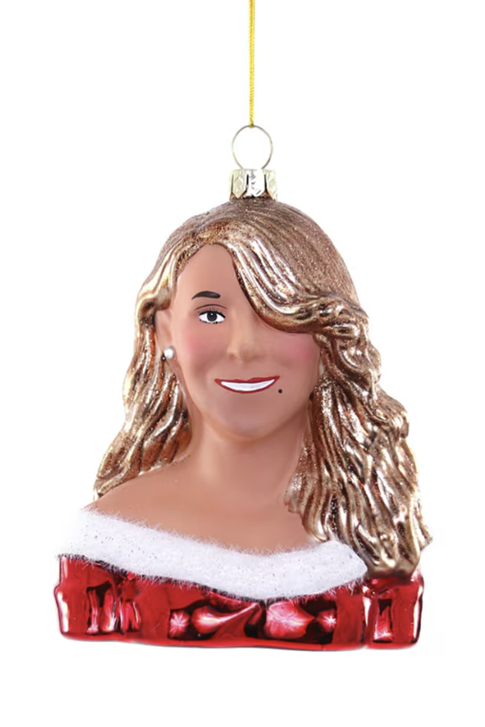 Glass Ornament - Mariah All I Want for Christmas