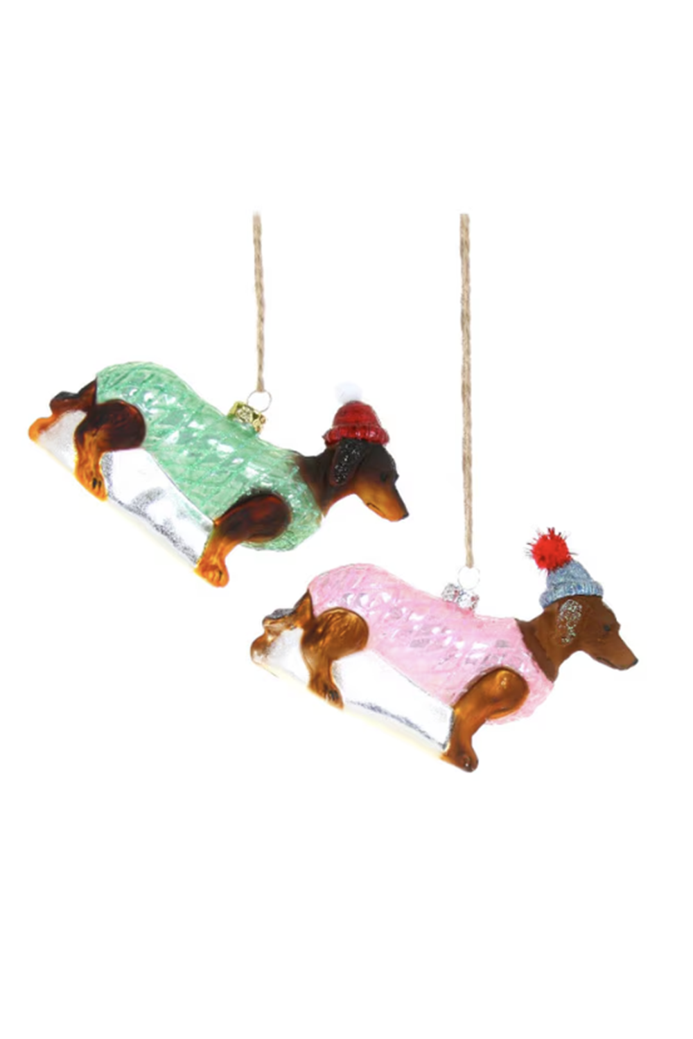 Glass Ornament - Doxin Dachshund