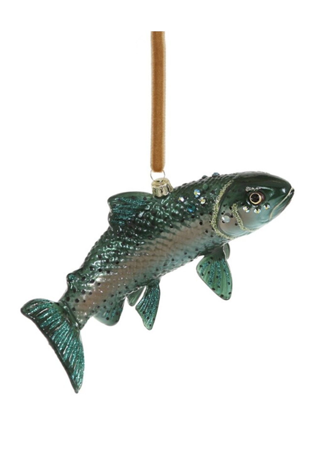 Glass Ornament - Yukon Trout