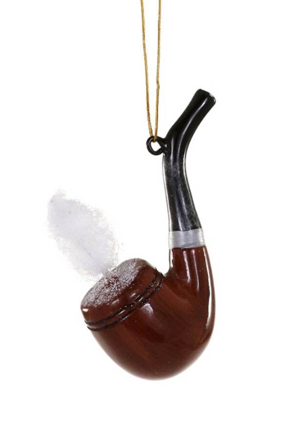 Glass Ornament - Gentleman's Pipe