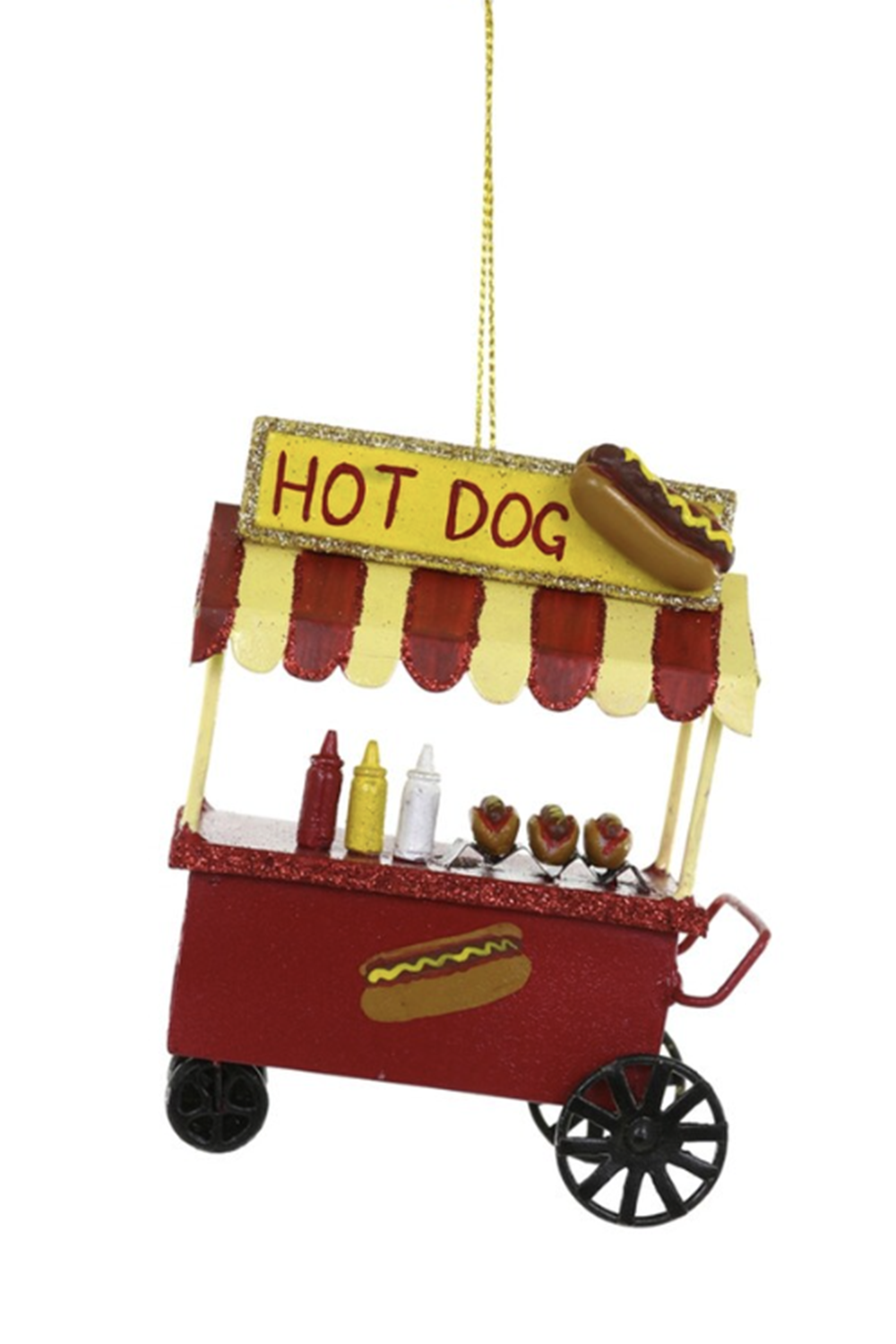 Funky Ornament - Hot Dog Stand