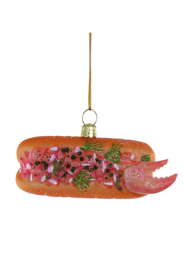 Glass Ornament - Lobster Roll