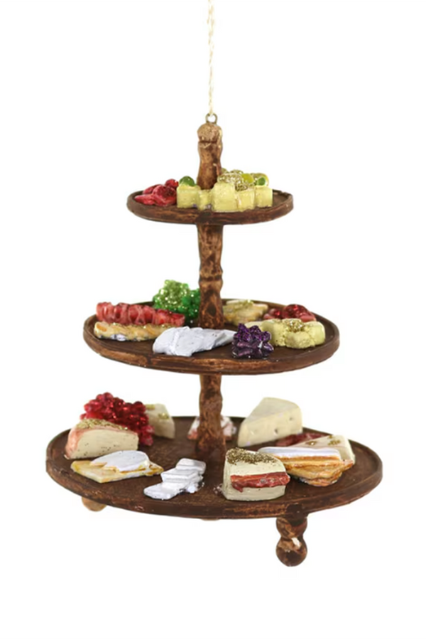 Funky Ornament - Charcuterie Tiered Tray