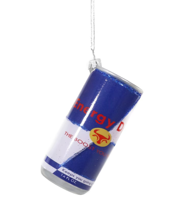 Glass Ornament - Energy Drink