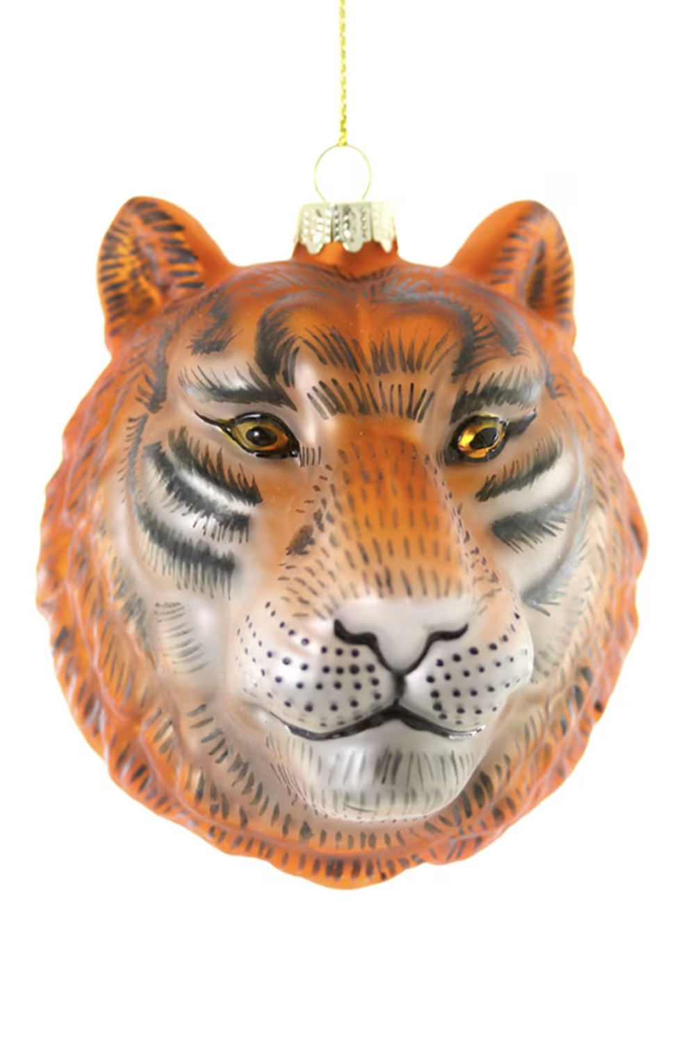 Glass Ornament - Tiger