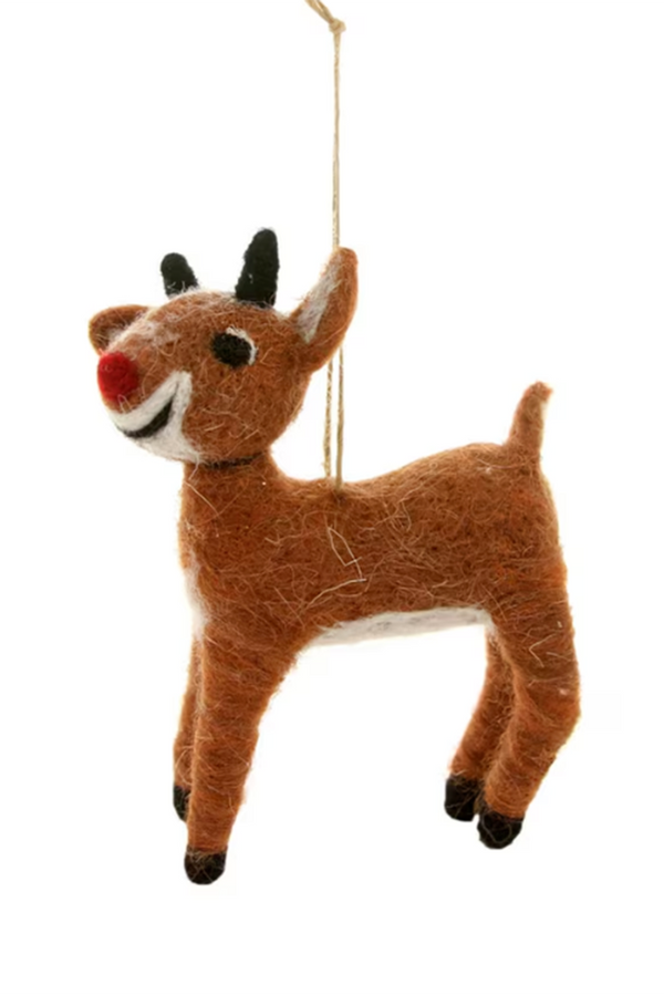 Soft Ornament - Rudolph