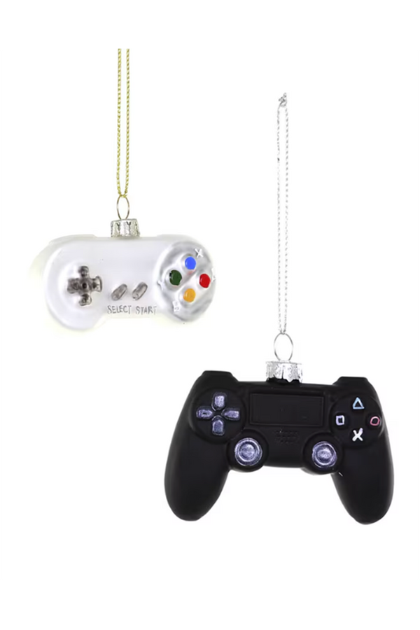 Glass Ornament - Game Controller