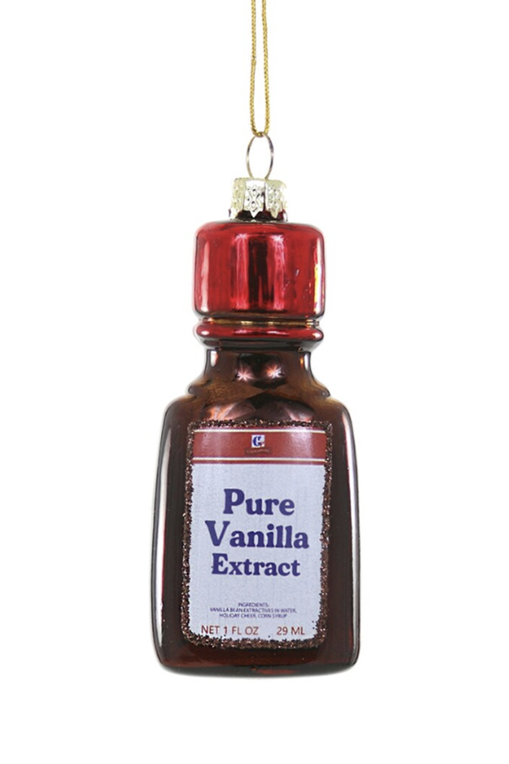 Glass Ornament - Vanilla Extract