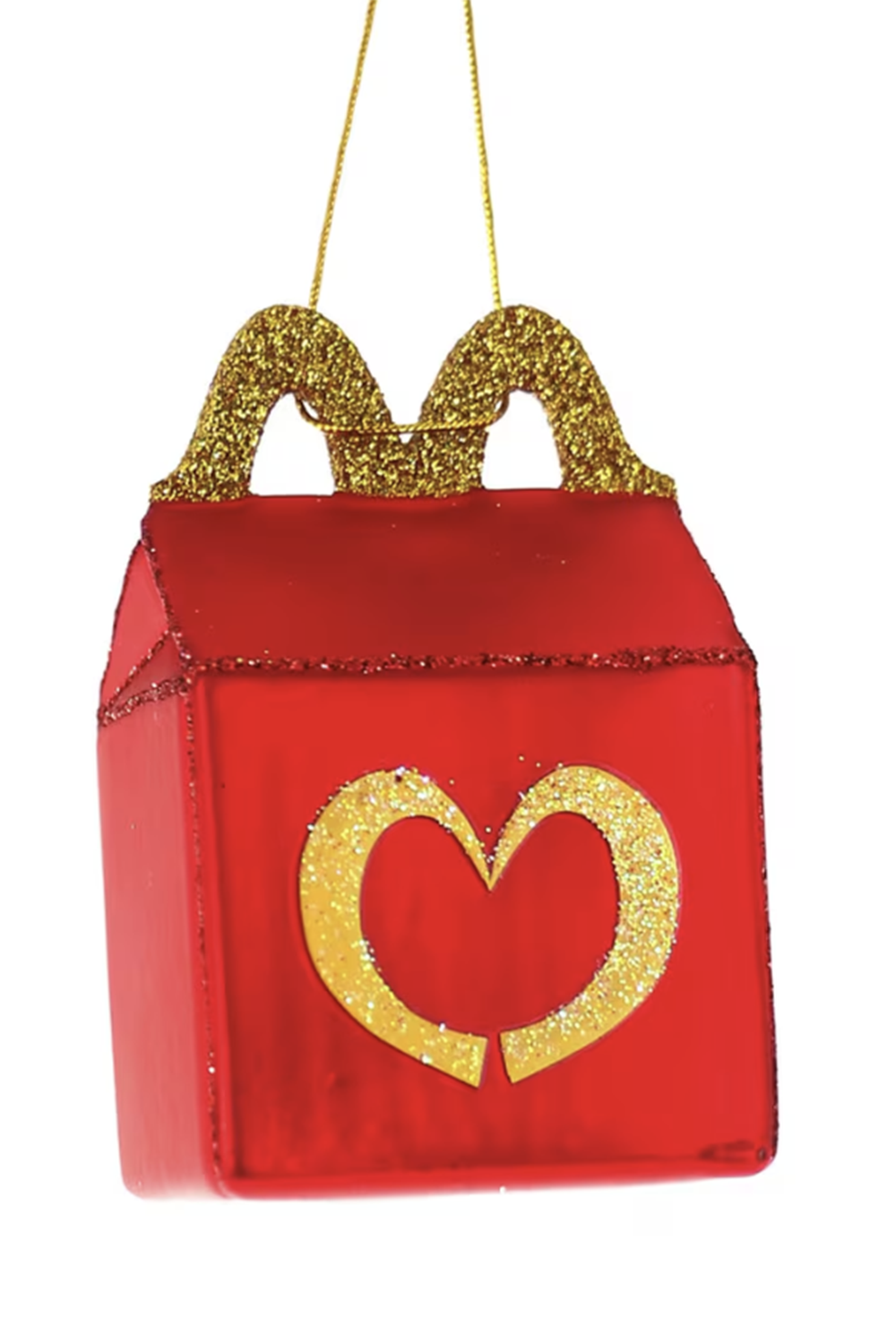 Glass Ornament - Happy Meal