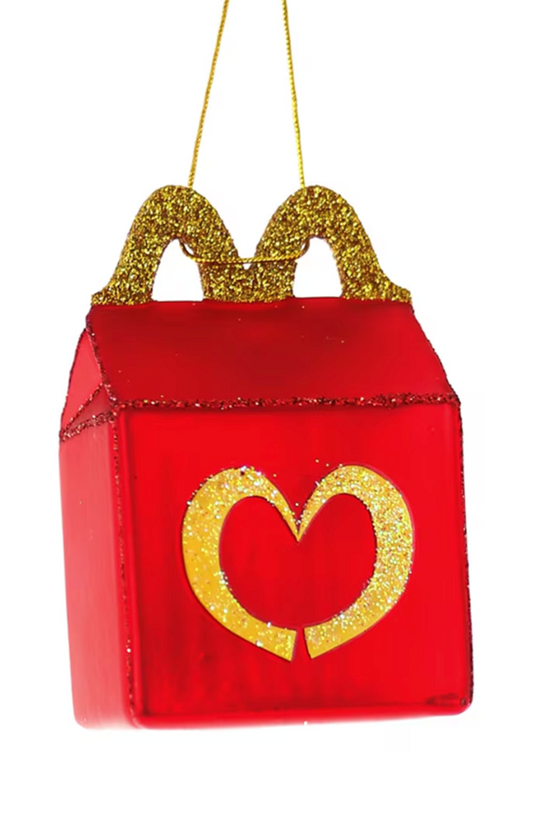 Glass Ornament - Happy Meal