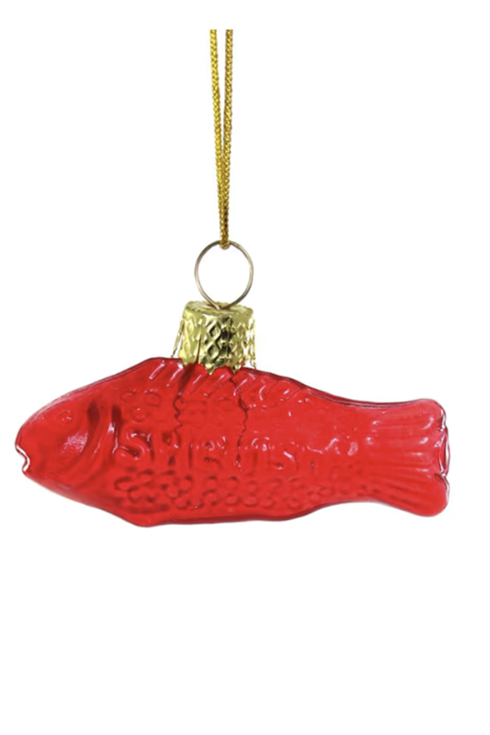 Glass Ornament - Swedish Gummi Fish