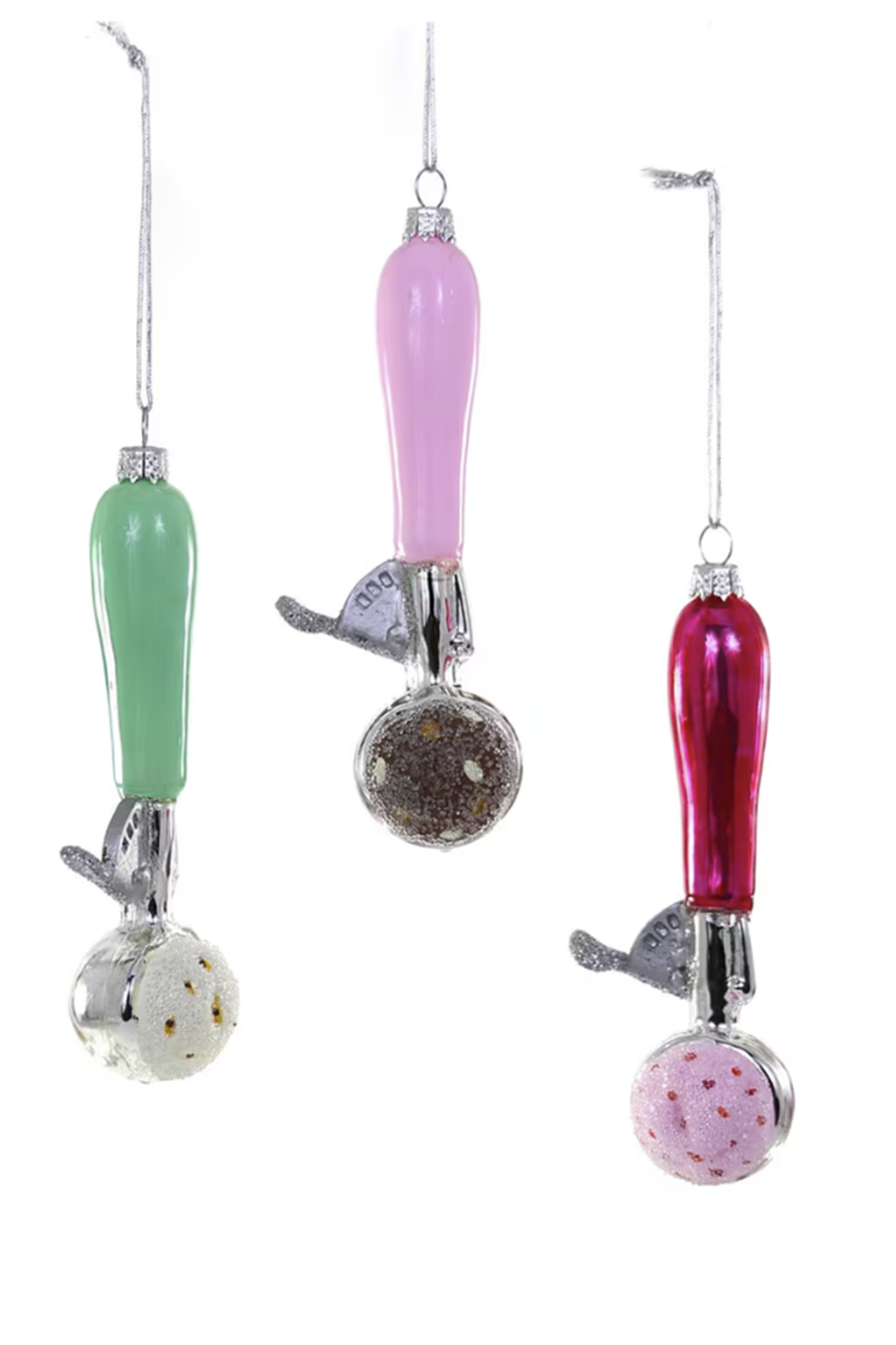 Glass Ornament - Scoop with Ice Cream