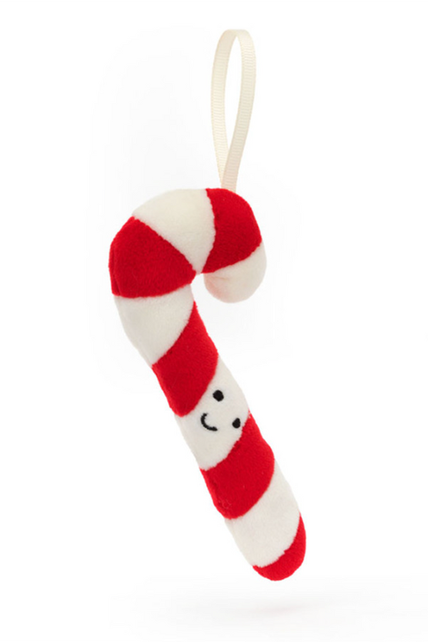 Soft Ornament - JELLYCAT Festve Folly Candy Cane