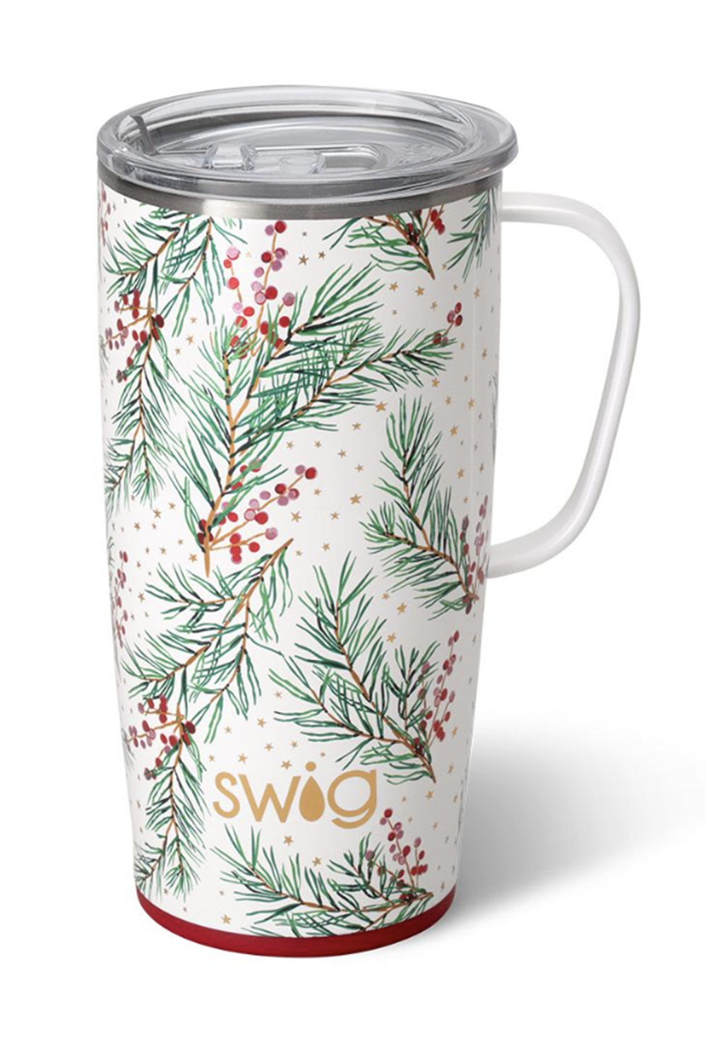 TALL Modern Coffee Mug - Winterberry