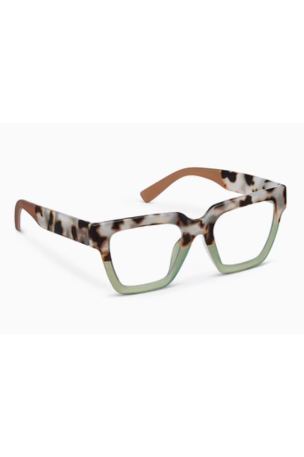 Reading Glasses - Take a Bow Chai Tortoise / Green