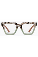 Reading Glasses - Take a Bow Chai Tortoise / Green