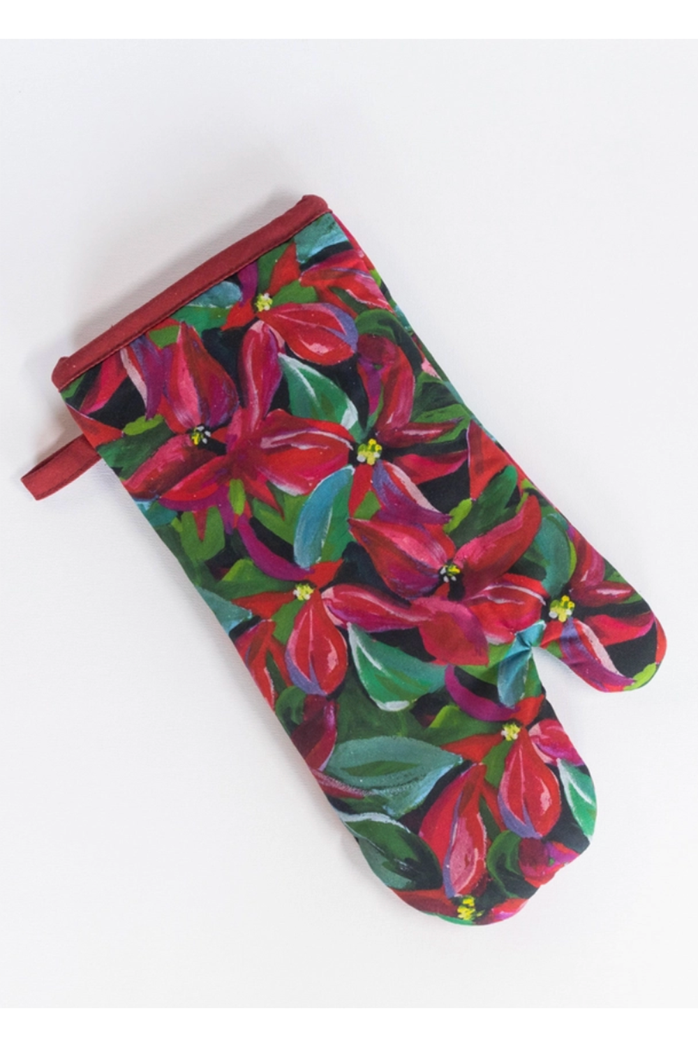 Hovell Oven Mitt - Poinsettia