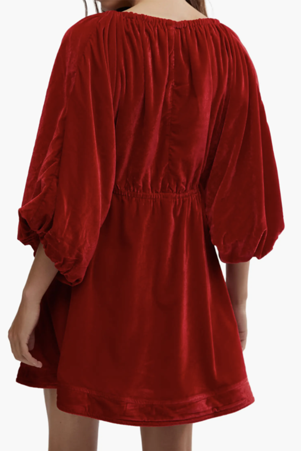 portia velvet babydoll mini dress Portia Velvet Mini Dress
