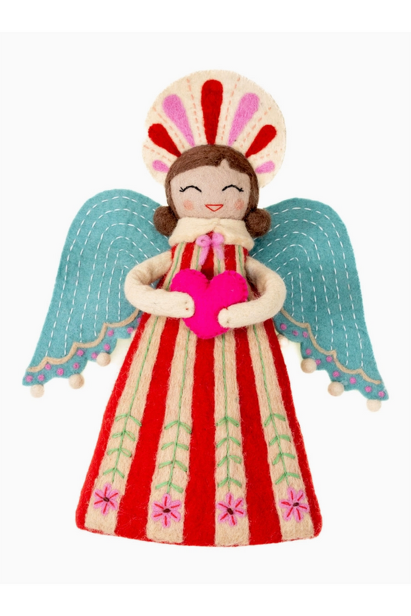 Celestial Felt Tree Topper - Grace