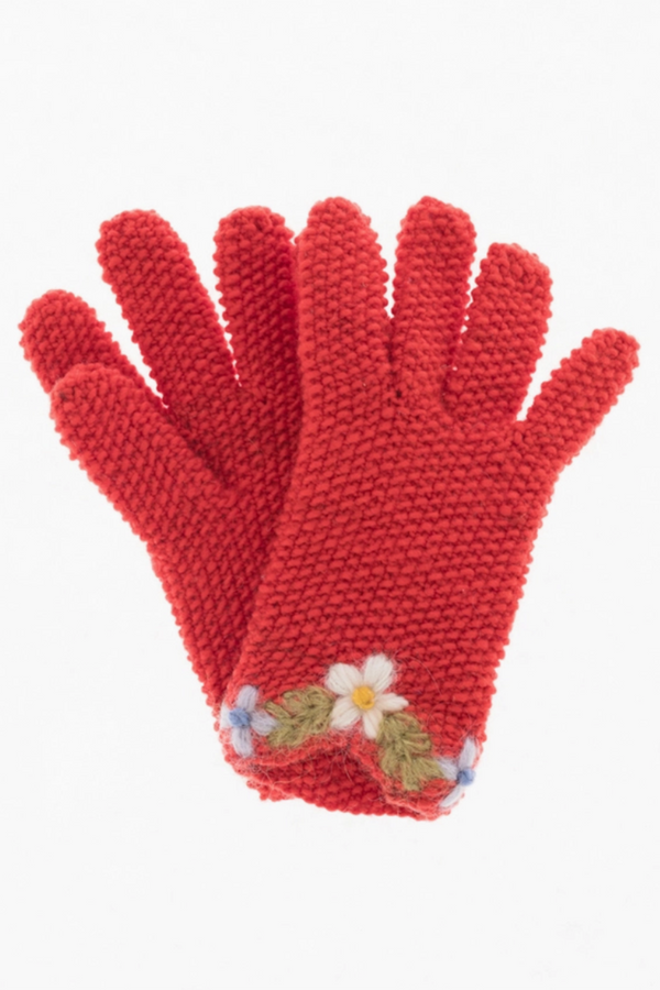 Eleanor Gloves - Red