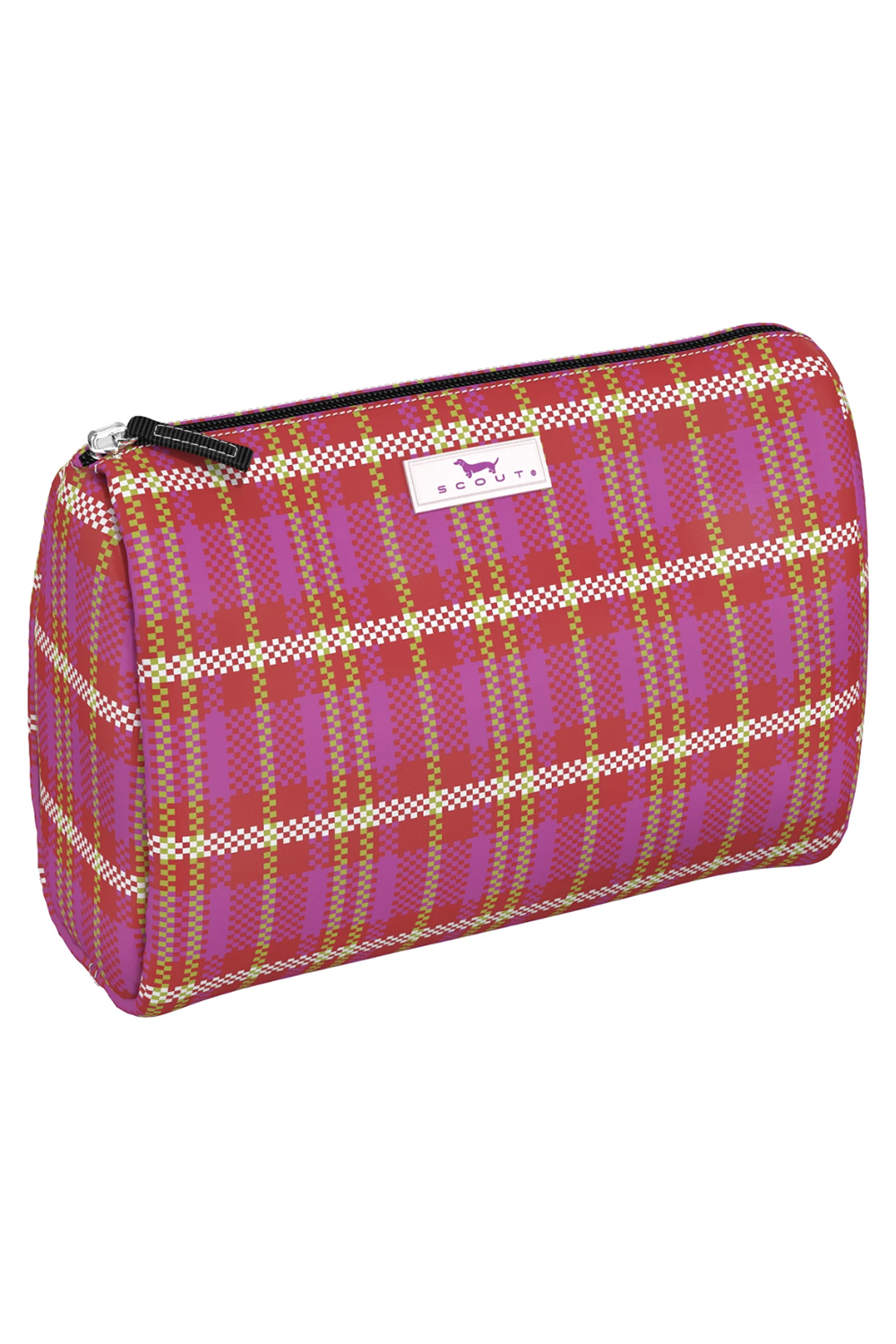 Packin' Heat Cosmetic Bag - "Sweet Tartan" H24