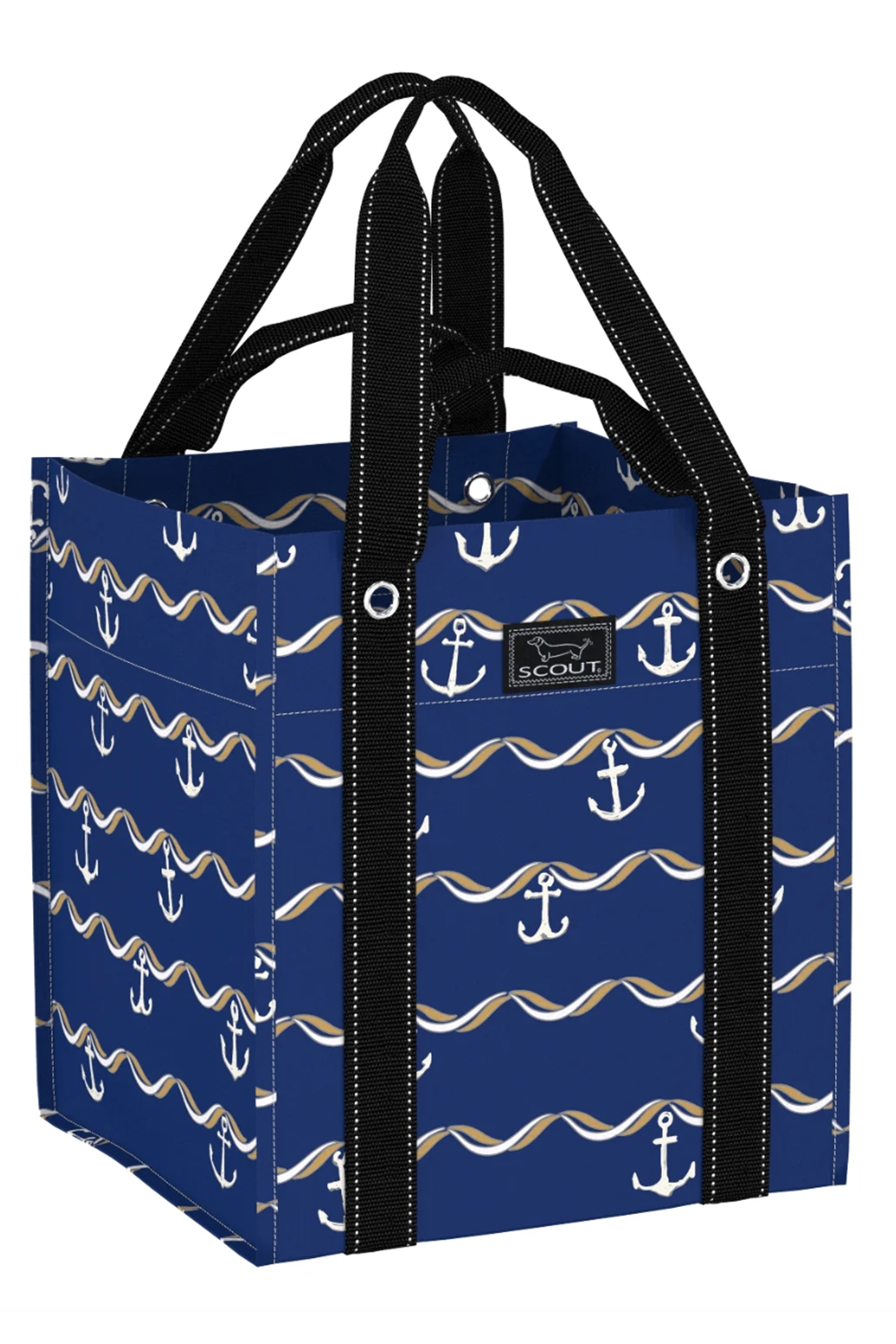 Bagette Grocery Bag - "Fit to be Tide" H24