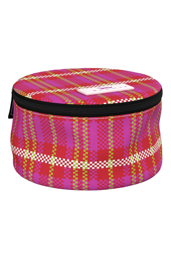 Perfect Gem Pouch - "Sweet Tartan" H24