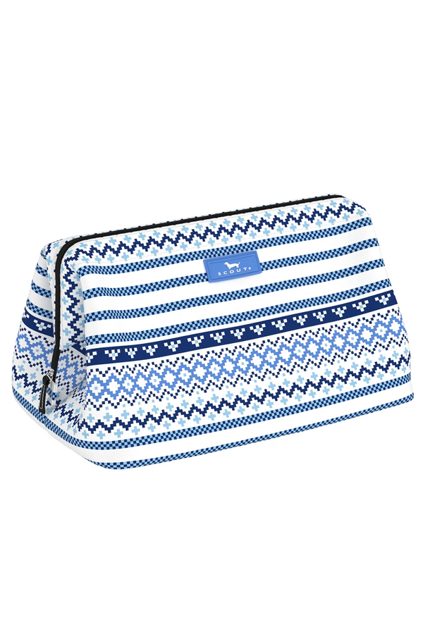 Big Mouth Cosmetic Bag - "Knit Happens" H24