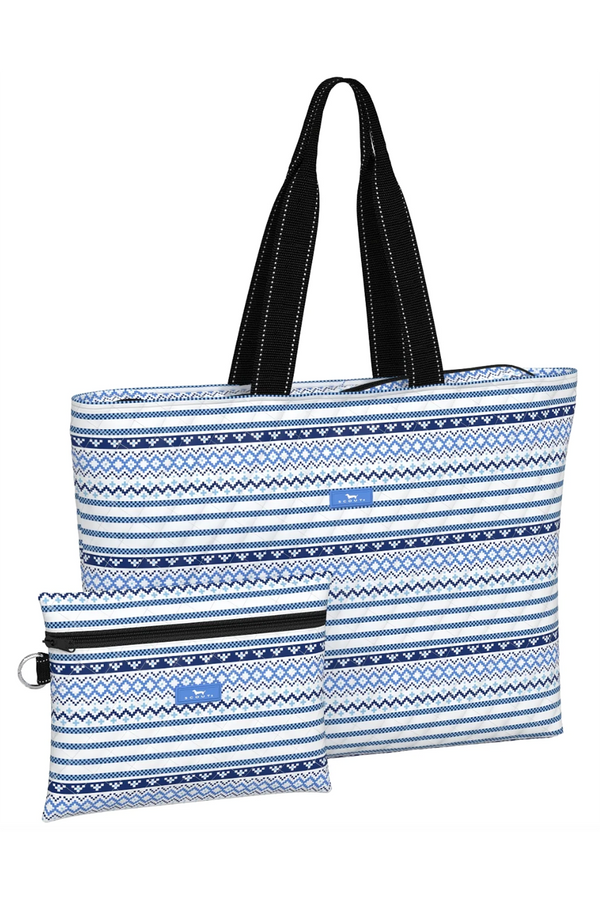 Plus One Tote Bag - "Knit Happens" H24