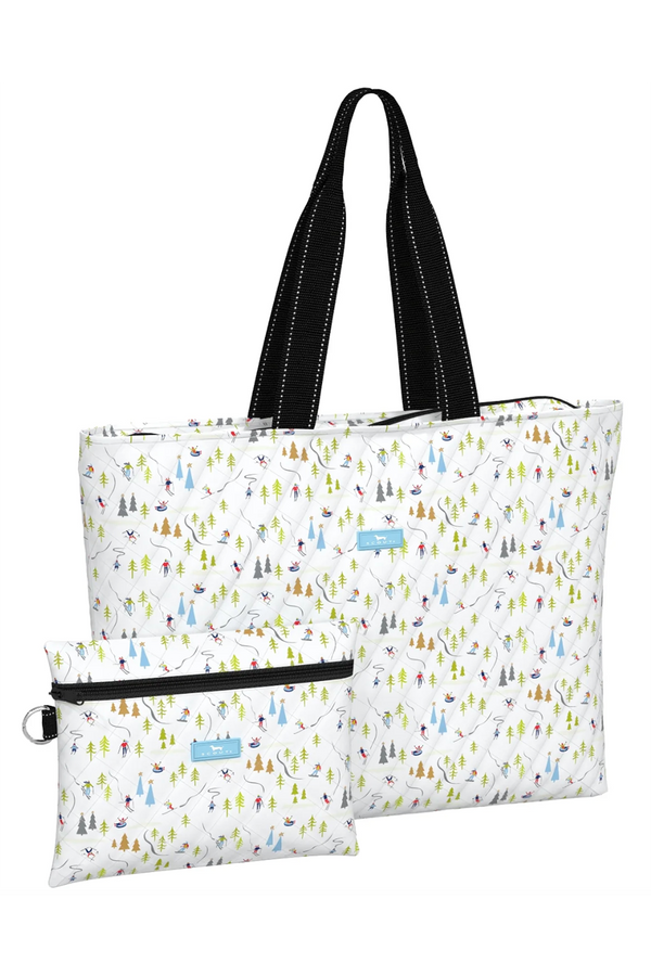 Plus One Tote Bag - "Lift Ticket" H24