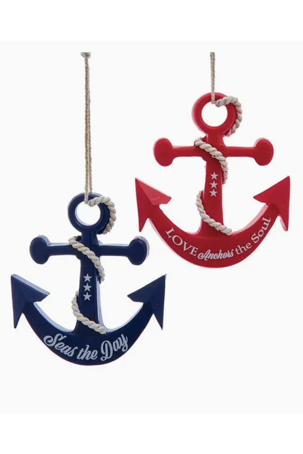 Resin Ornament - Nautical Anchor