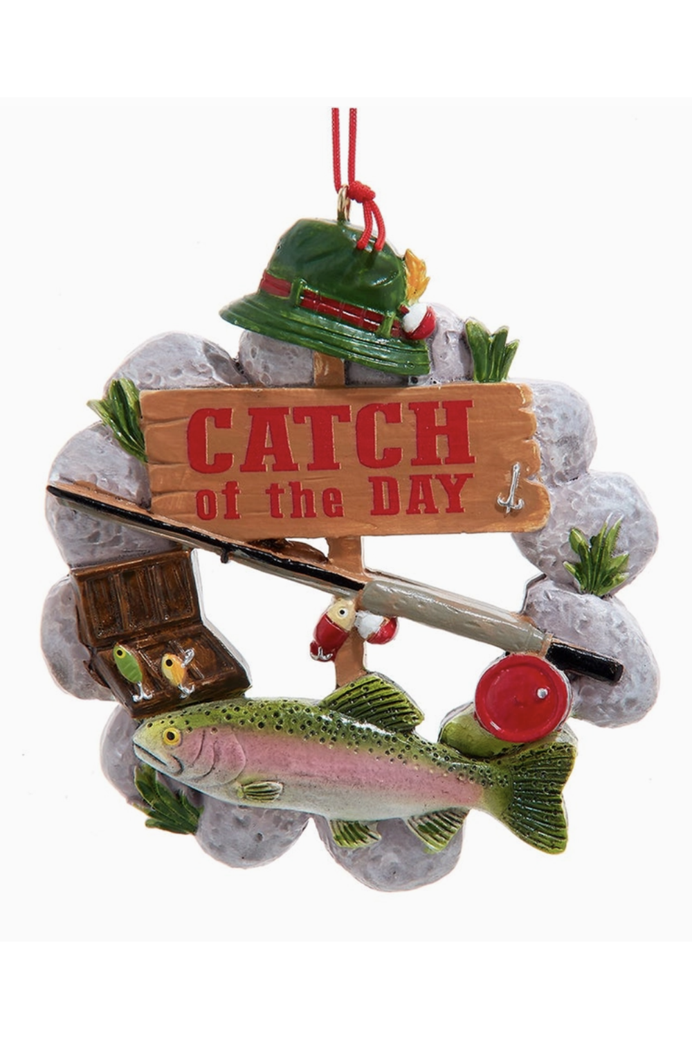 Funky Ornament - Catch of the Day Fishing