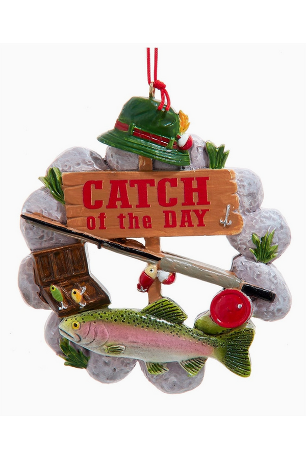 Funky Ornament - Catch of the Day Fishing