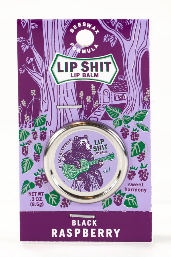 Lip Shit Lip Balm - Black Raspberry