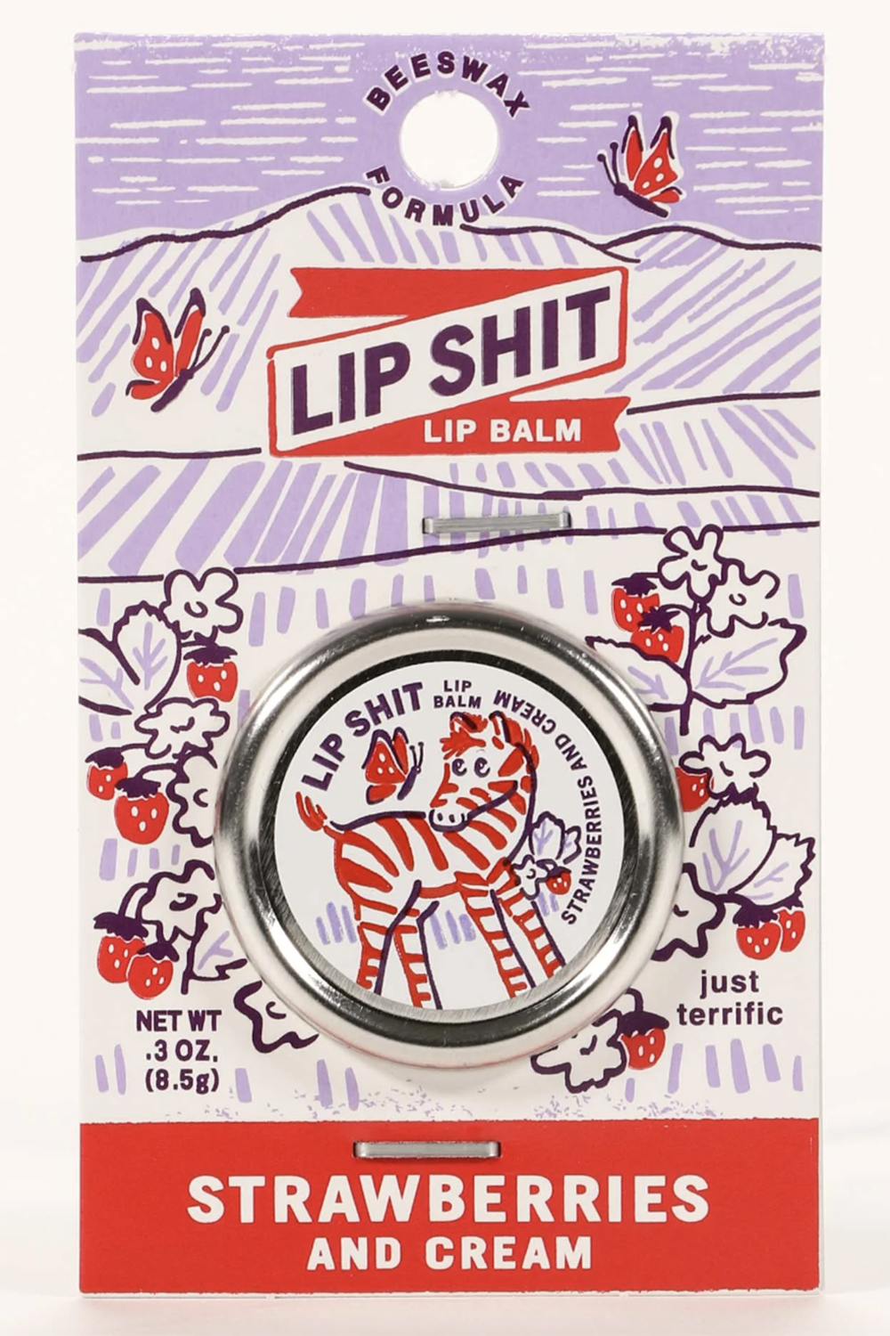 Lip Shit Lip Balm - Strawberry Cream