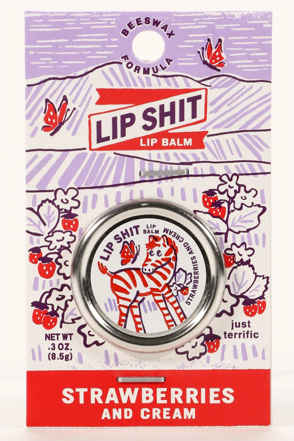 Lip Shit Lip Balm - Strawberry Cream