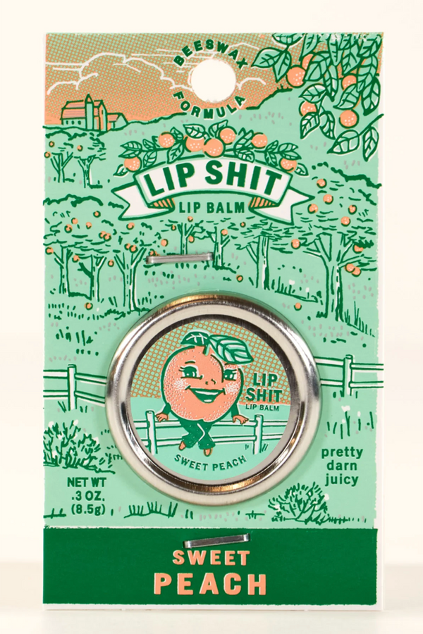 Lip Shit Lip Balm - Sweet Peach