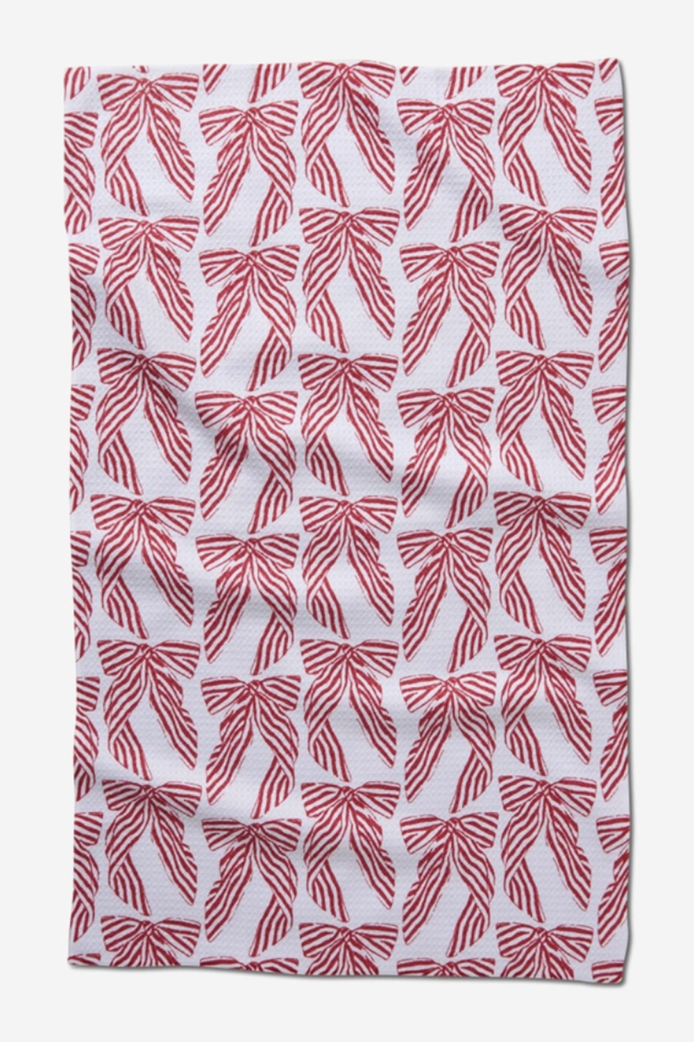 Geometry Kitchen Tea Towel - Striped Bows