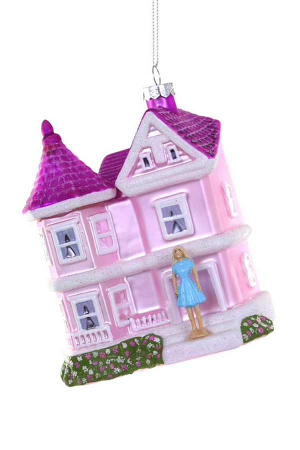 Glass Ornament - Barbie Dreamhouse