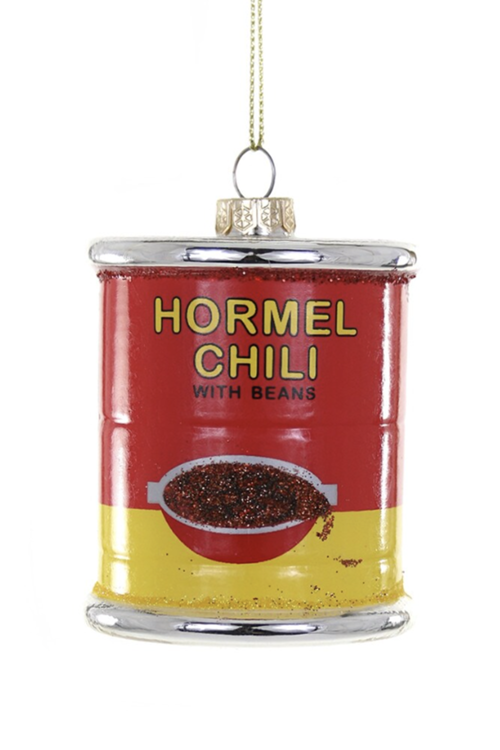 Glass Ornament - Chili with Beans