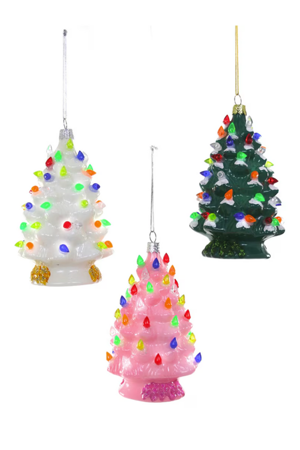 Glass Ornament - Vintage Christmas Tree