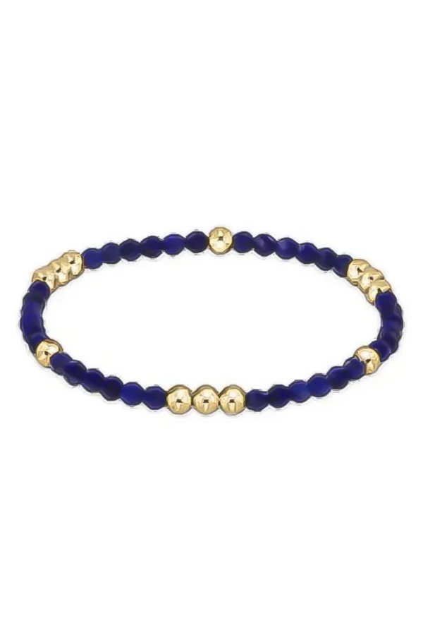 EN Worthy Pattern Bracelet 3mm - Lapis