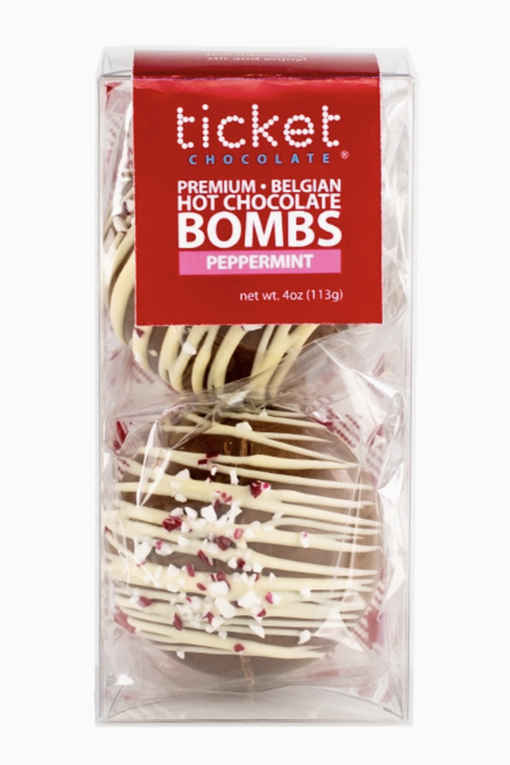 Double Pack Hot Chocolate Bomb - Peppermint