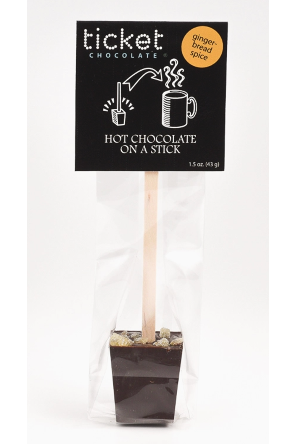 Hot Chocolate on a Stick - Gingerbread Spice