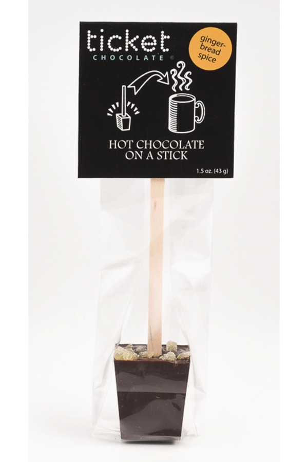 Hot Chocolate on a Stick - Gingerbread Spice